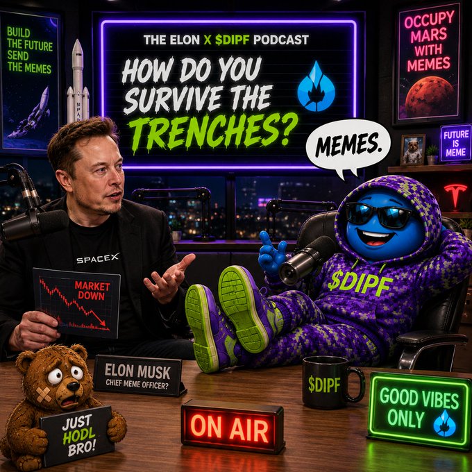 The Elon x $DIPF Podcast